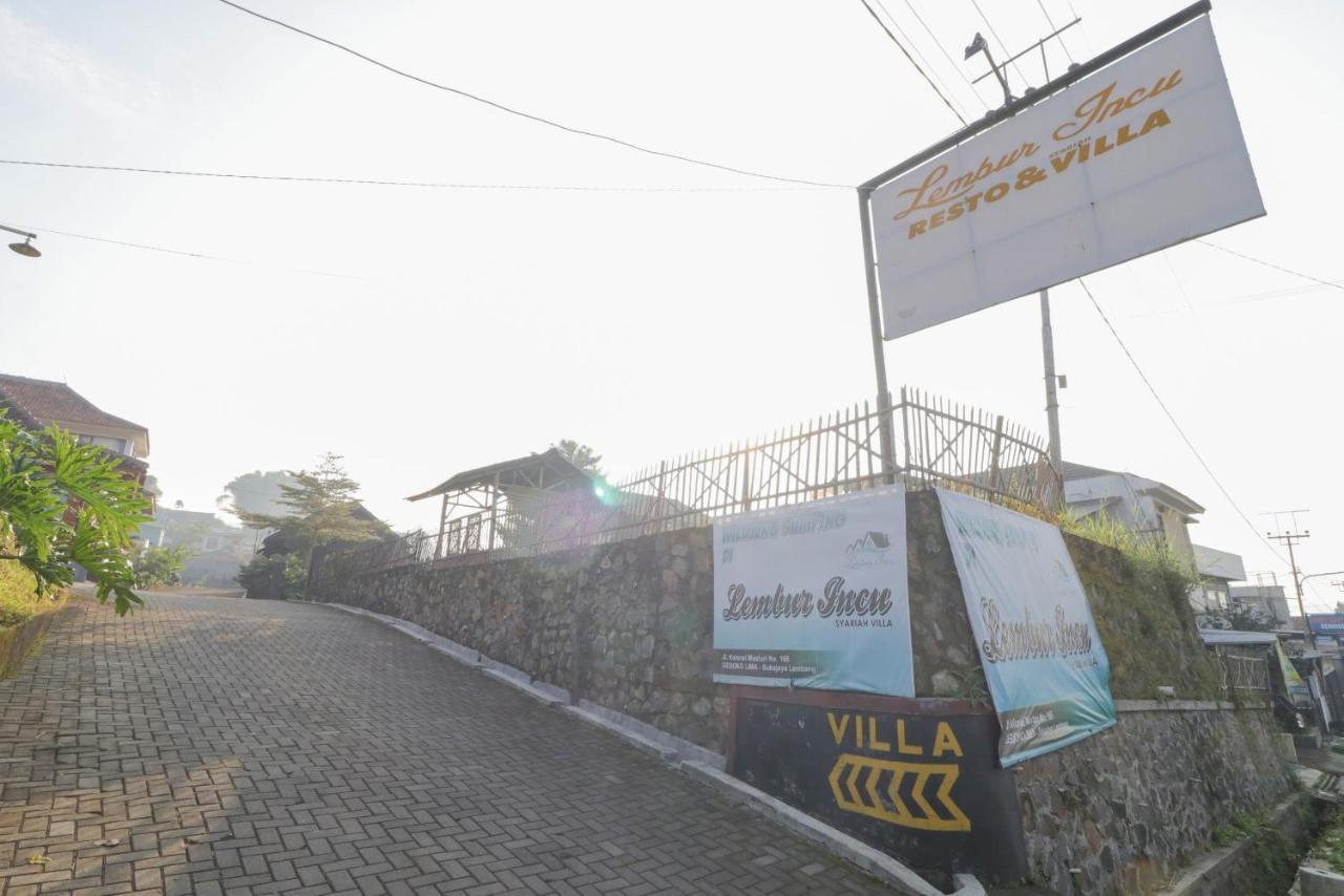 Lembur Incu Syariah Villa & Resto Лембанг Экстерьер фото